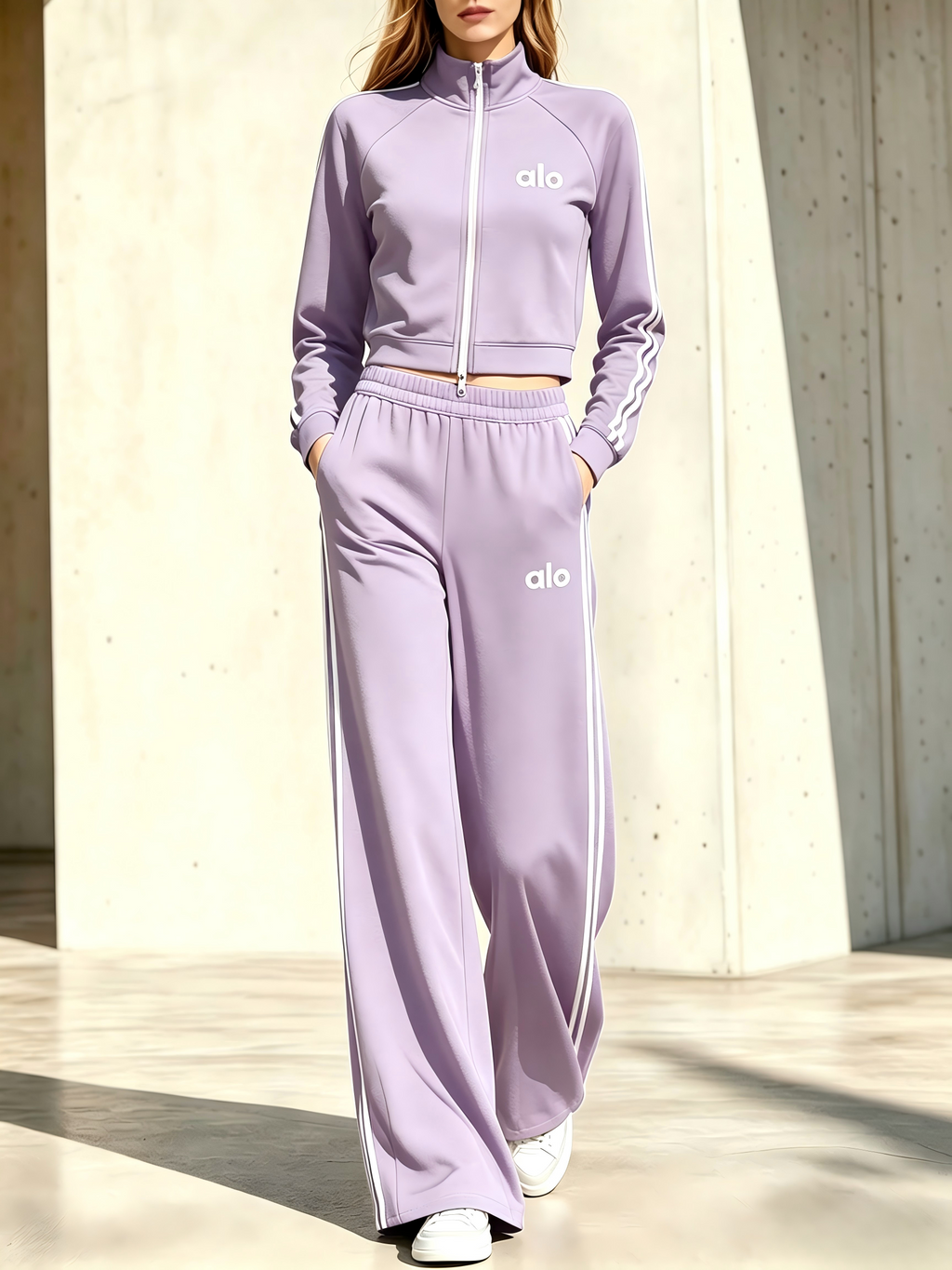 Slim-fit jacket and trousers set (limited-time discount)