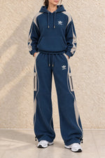 Casual Waffle-Knit Set
