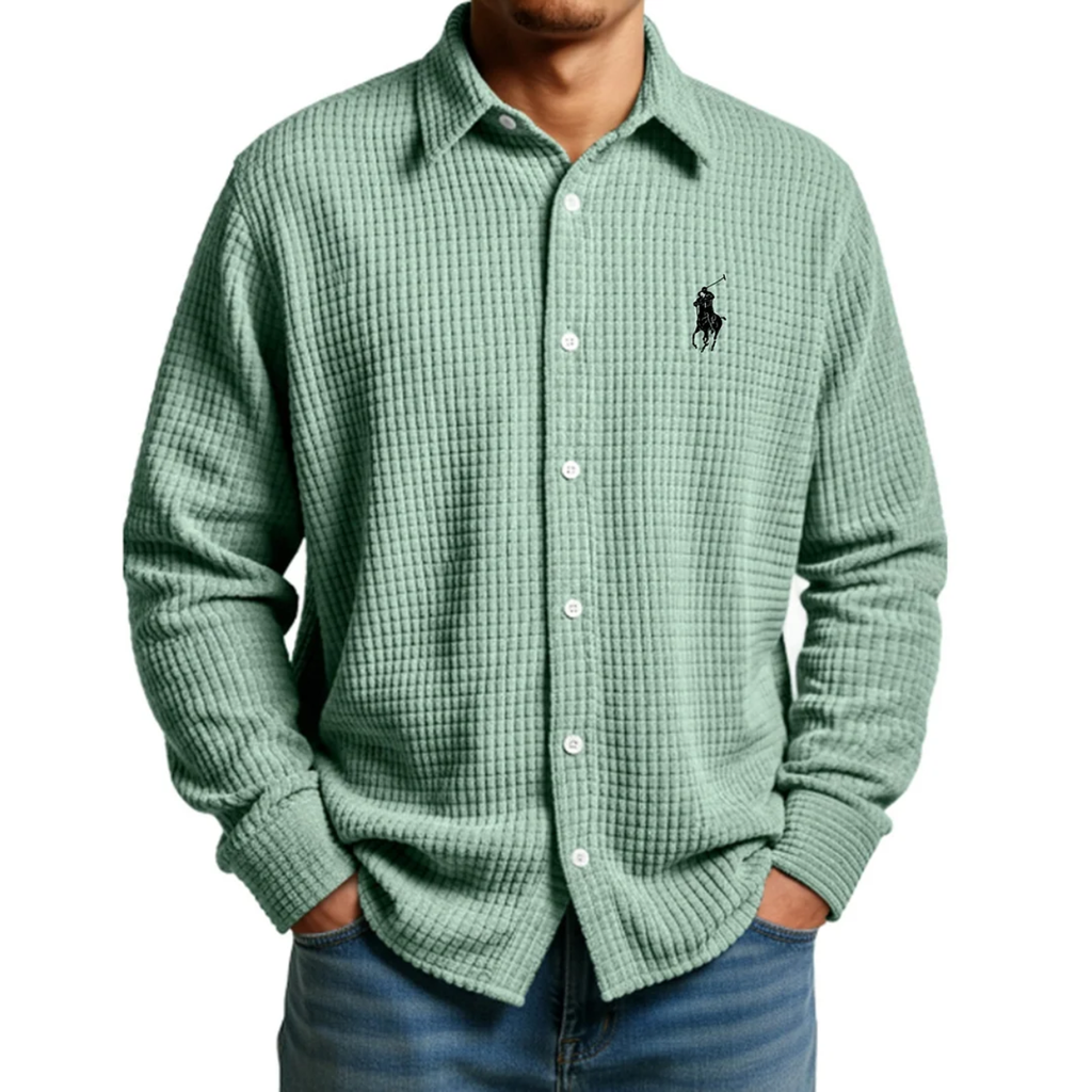 Waffle-knit shirt – Clearance sale