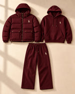 Hooded Winter Three-Piece Set