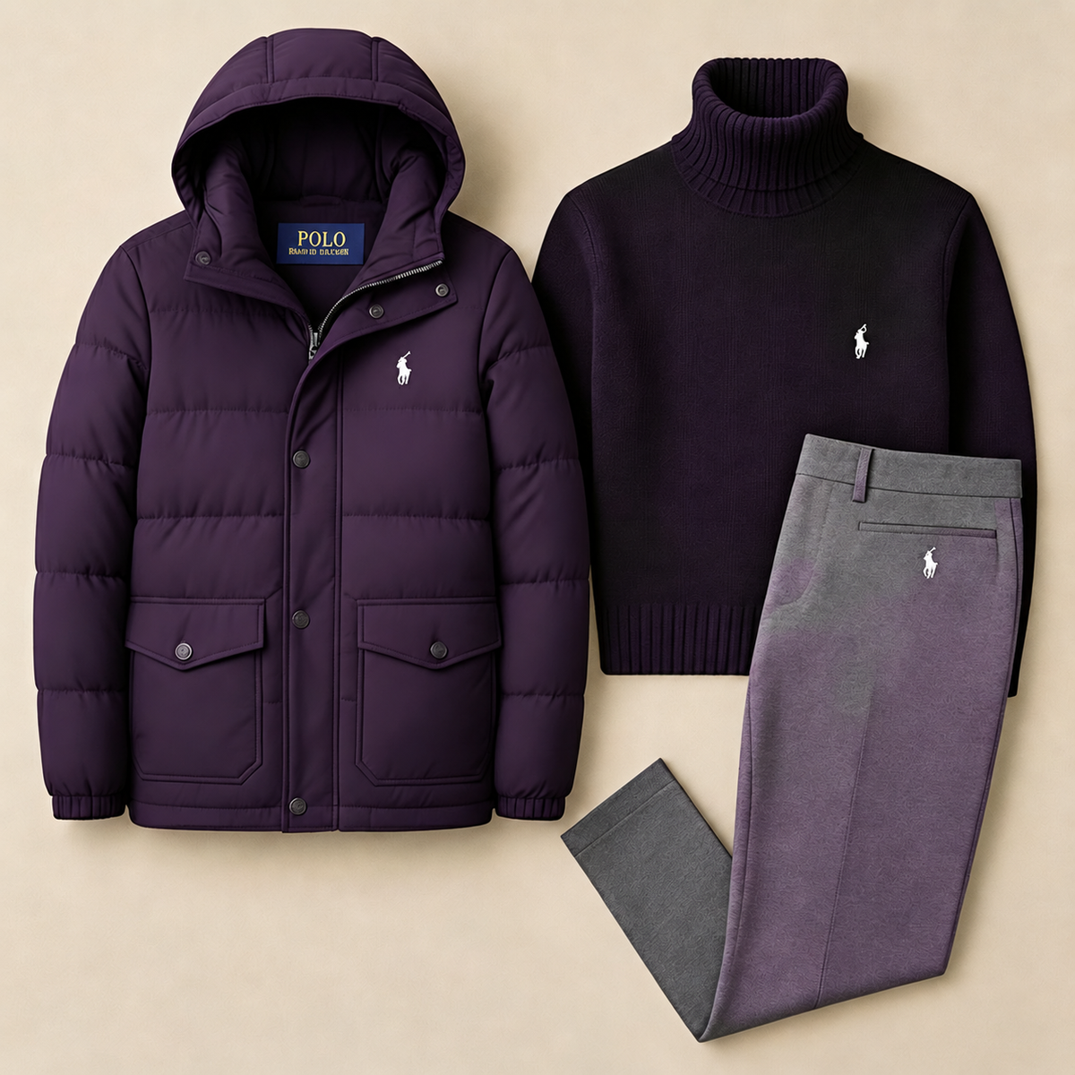 Autumn/Winter Three-Piece Set