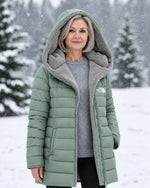 Thickened, fleece-lined winter jacket