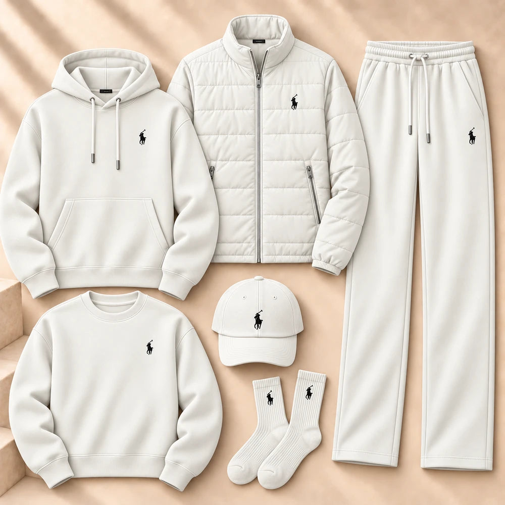 Mens Coordinated Six Piece Apparel Set