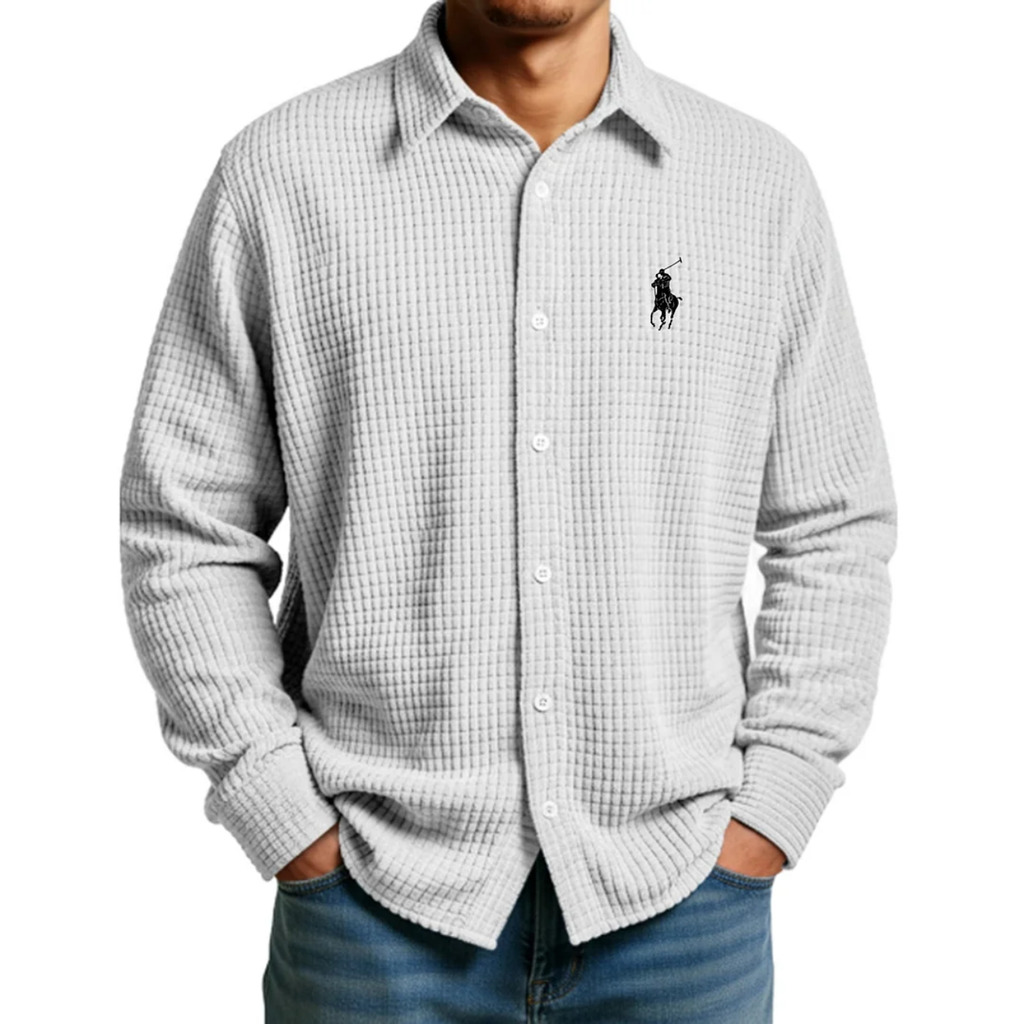 Waffle-knit shirt – Clearance sale