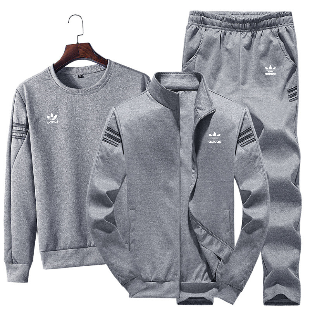 Three-piece casual sportswear set