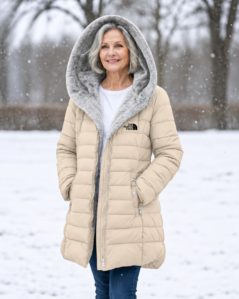 Thickened, fleece-lined winter jacket