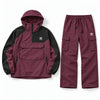 Urban Color-Block Windbreaker Set
