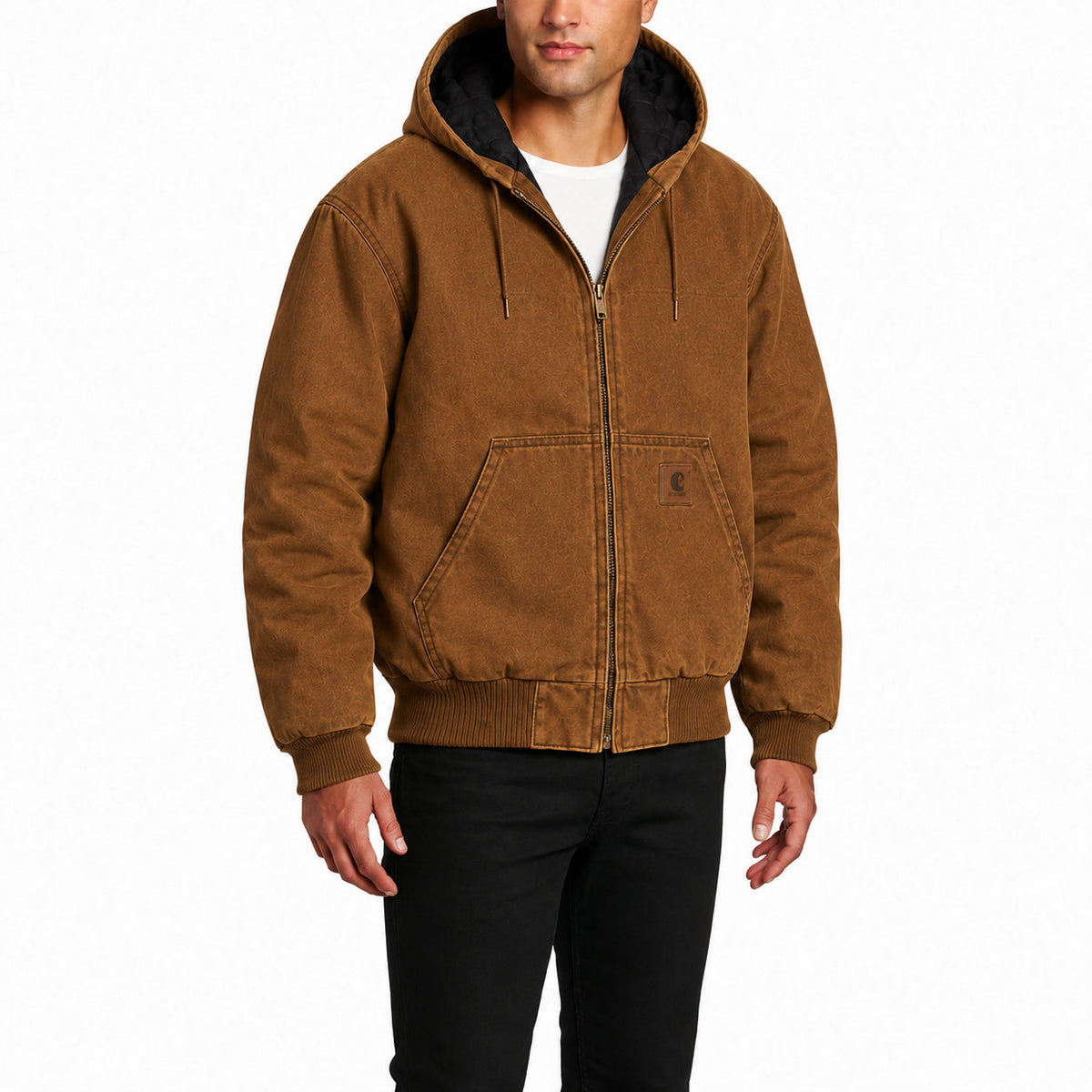 Men's Loose-Fit Warm Utility Jacket