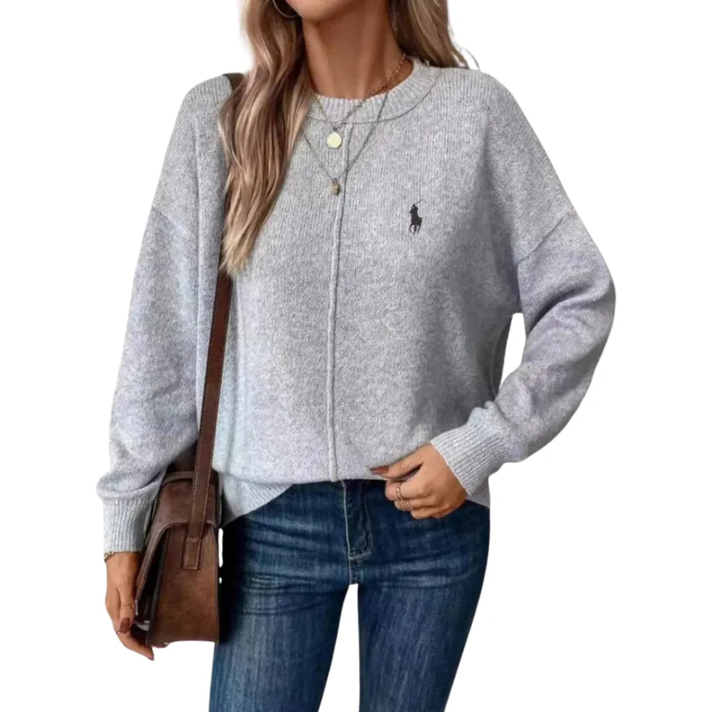 Women's Autumn/Winter Crew-Neck Sweater – Limited-Time Offer