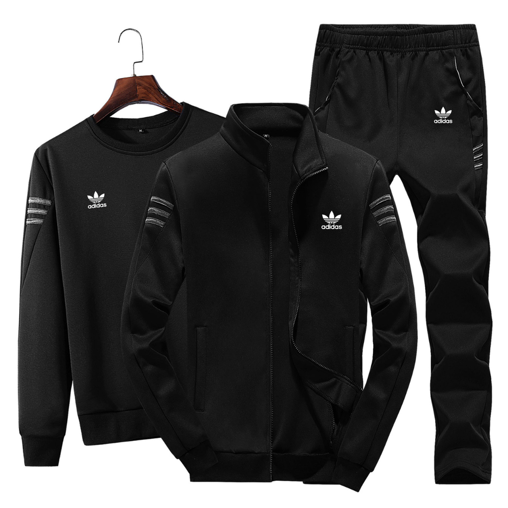 Three-piece casual sportswear set
