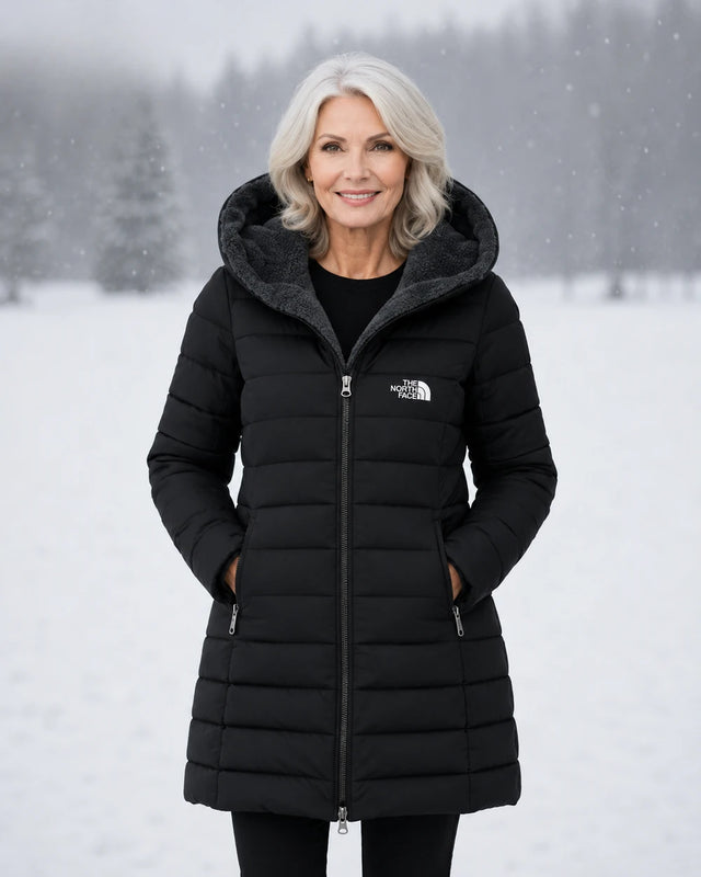 Thickened, fleece-lined winter jacket