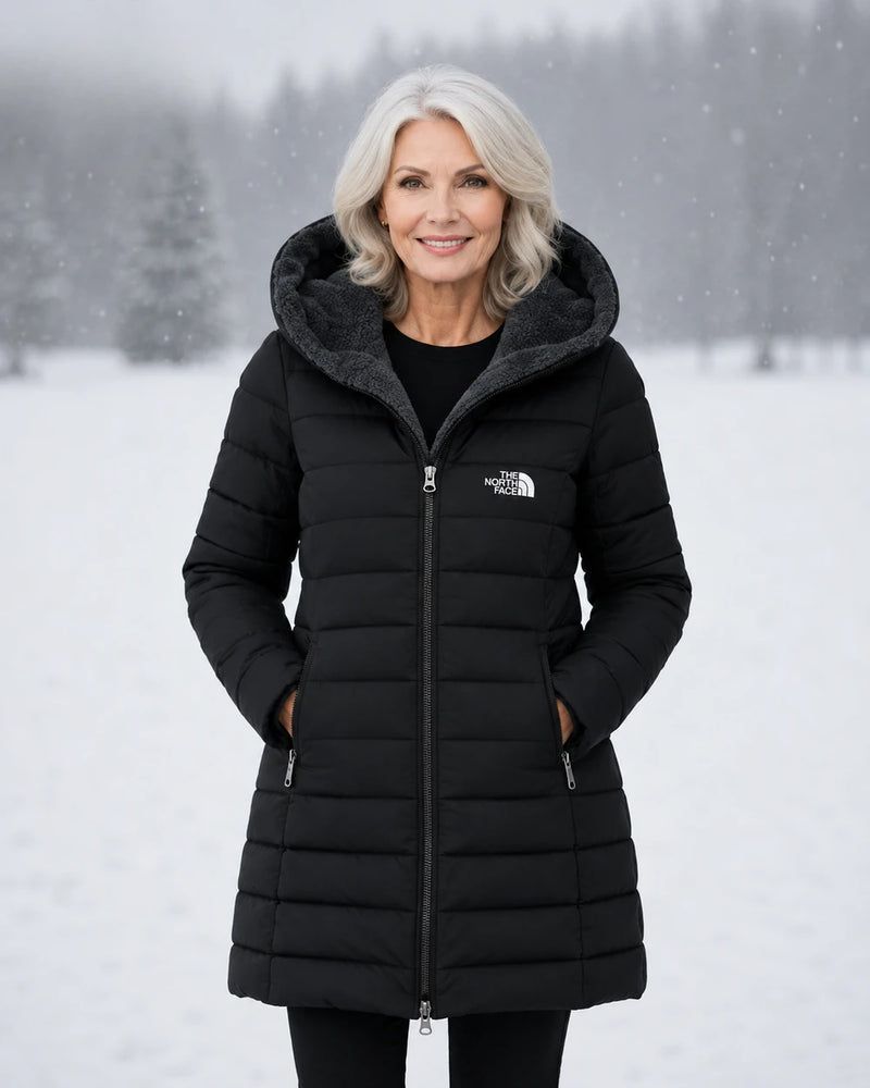 Thickened, fleece-lined winter jacket