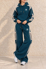Casual Waffle-Knit Set