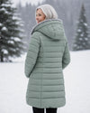 Thickened, fleece-lined winter jacket