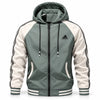 Color-Block Hooded Jacket