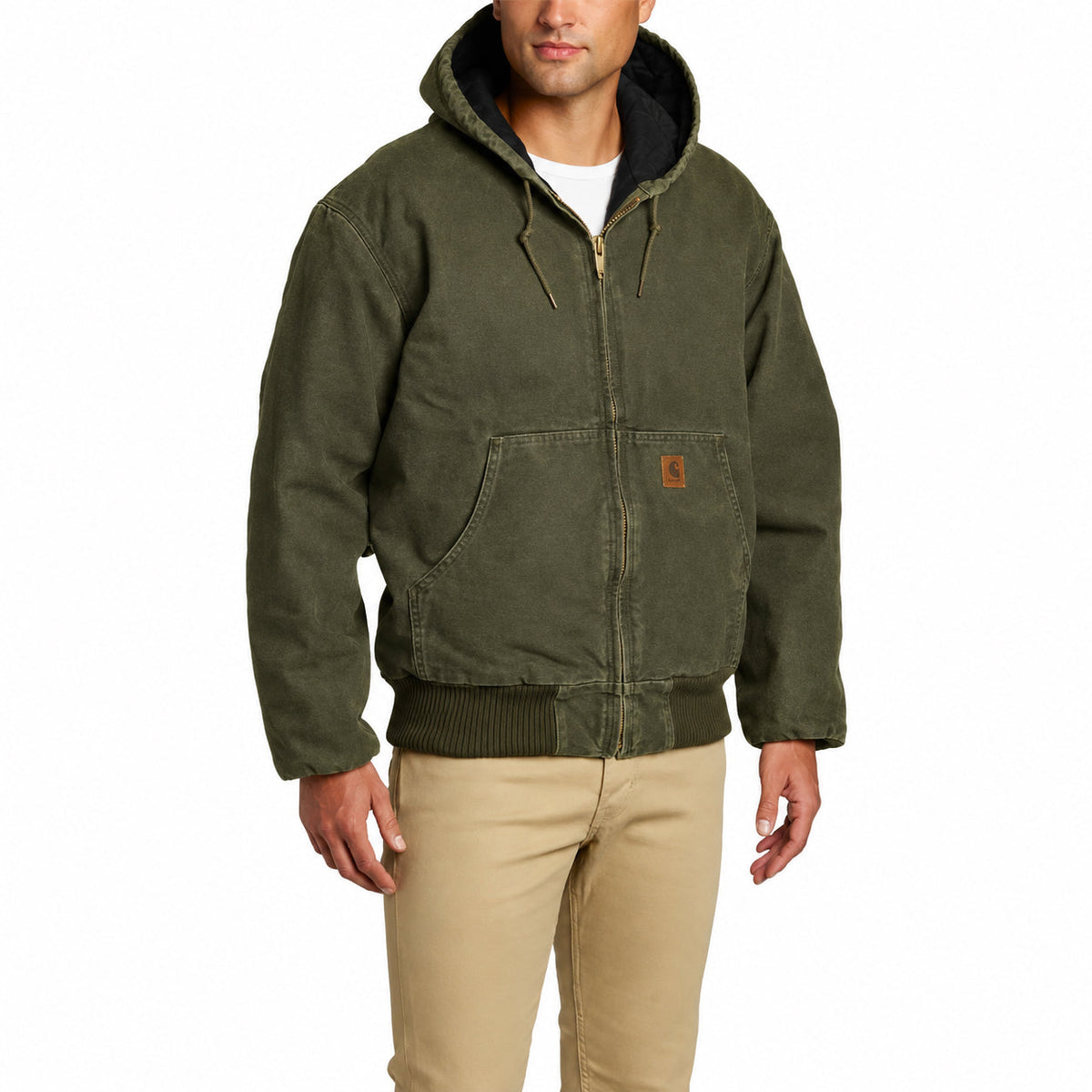 Men's Loose-Fit Warm Utility Jacket