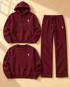 Three-Piece Winter Hoodie Set
