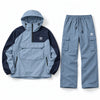 Urban Color-Block Windbreaker Set