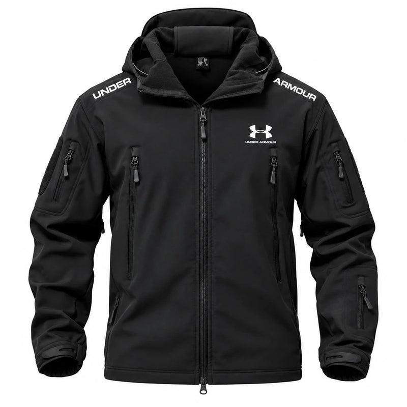 Fleece-lined softshell jacket