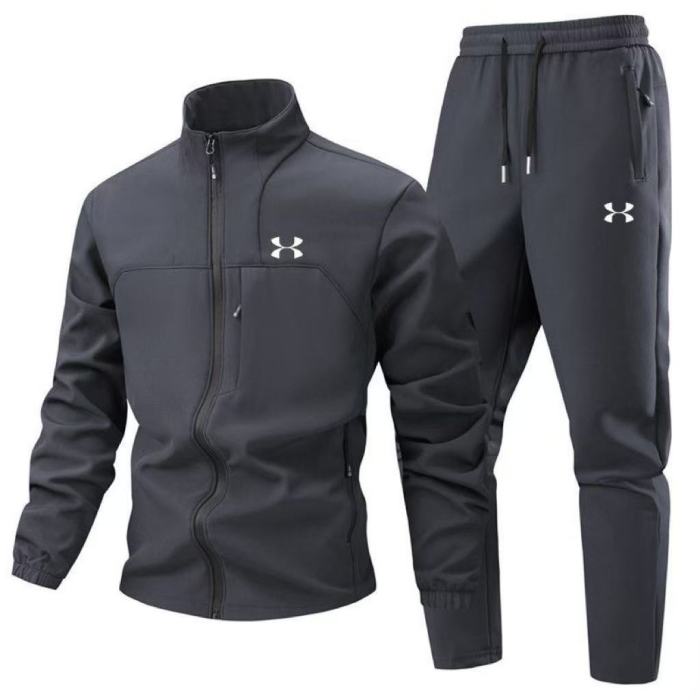 Outdoor Casual Crew-Neck Sportswear Set