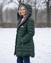 Thickened, fleece-lined winter jacket