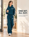 Casual Waffle-Knit Set