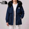Fur Trim Hooded Parka
