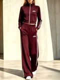 Slim-fit jacket and trousers set (limited-time discount)