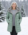 Thickened, fleece-lined winter jacket
