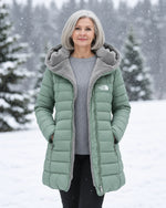 Thickened, fleece-lined winter jacket