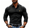 Pure Cotton Waffle-Knit Solid-Color Casual Shirt