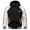 Color-Block Hooded Jacket