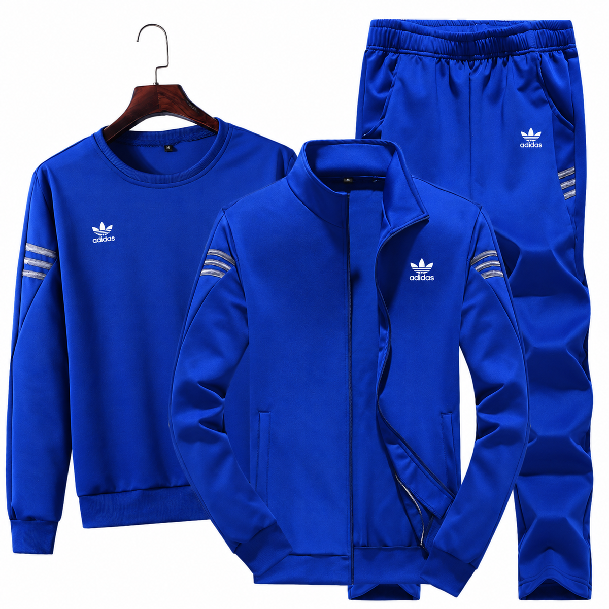 Three-piece casual sportswear set