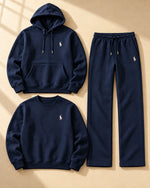 Three-Piece Winter Hoodie Set