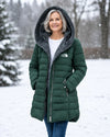 Thickened, fleece-lined winter jacket
