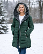 Thickened, fleece-lined winter jacket