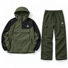 Urban Color-Block Windbreaker Set