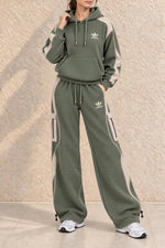 Casual Waffle-Knit Set