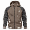 Color-Block Hooded Jacket