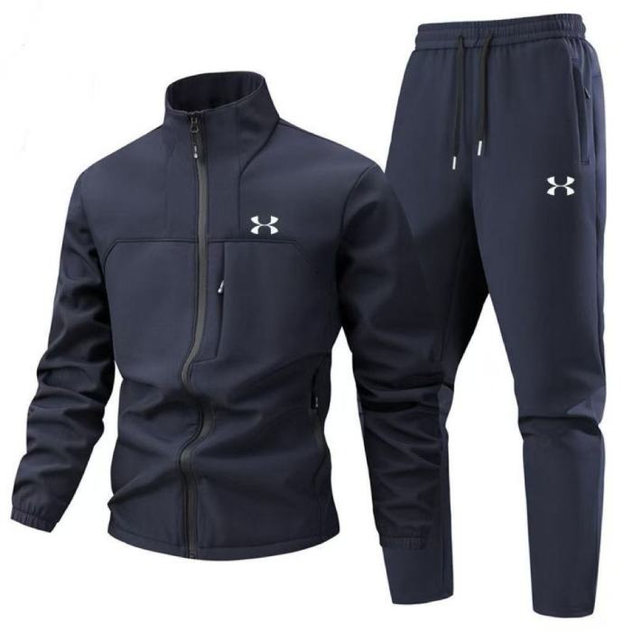 Outdoor Casual Crew-Neck Sportswear Set