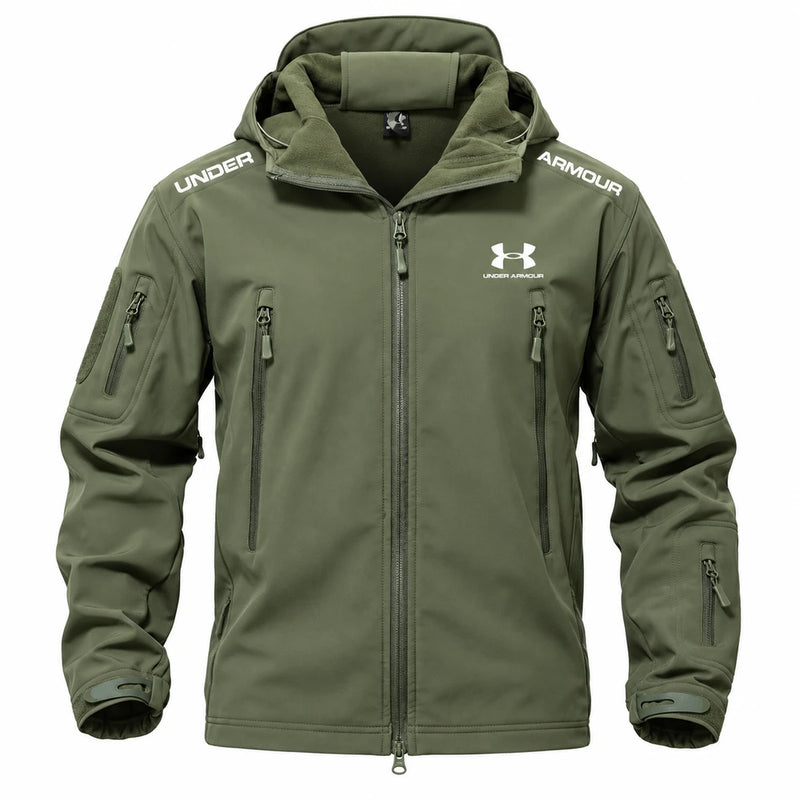 Fleece-lined softshell jacket