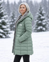 Thickened, fleece-lined winter jacket