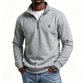 Half-zip casual pullover